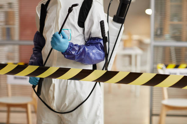 Professional Trauma Scene Cleanup technician working in Landisville, NJ